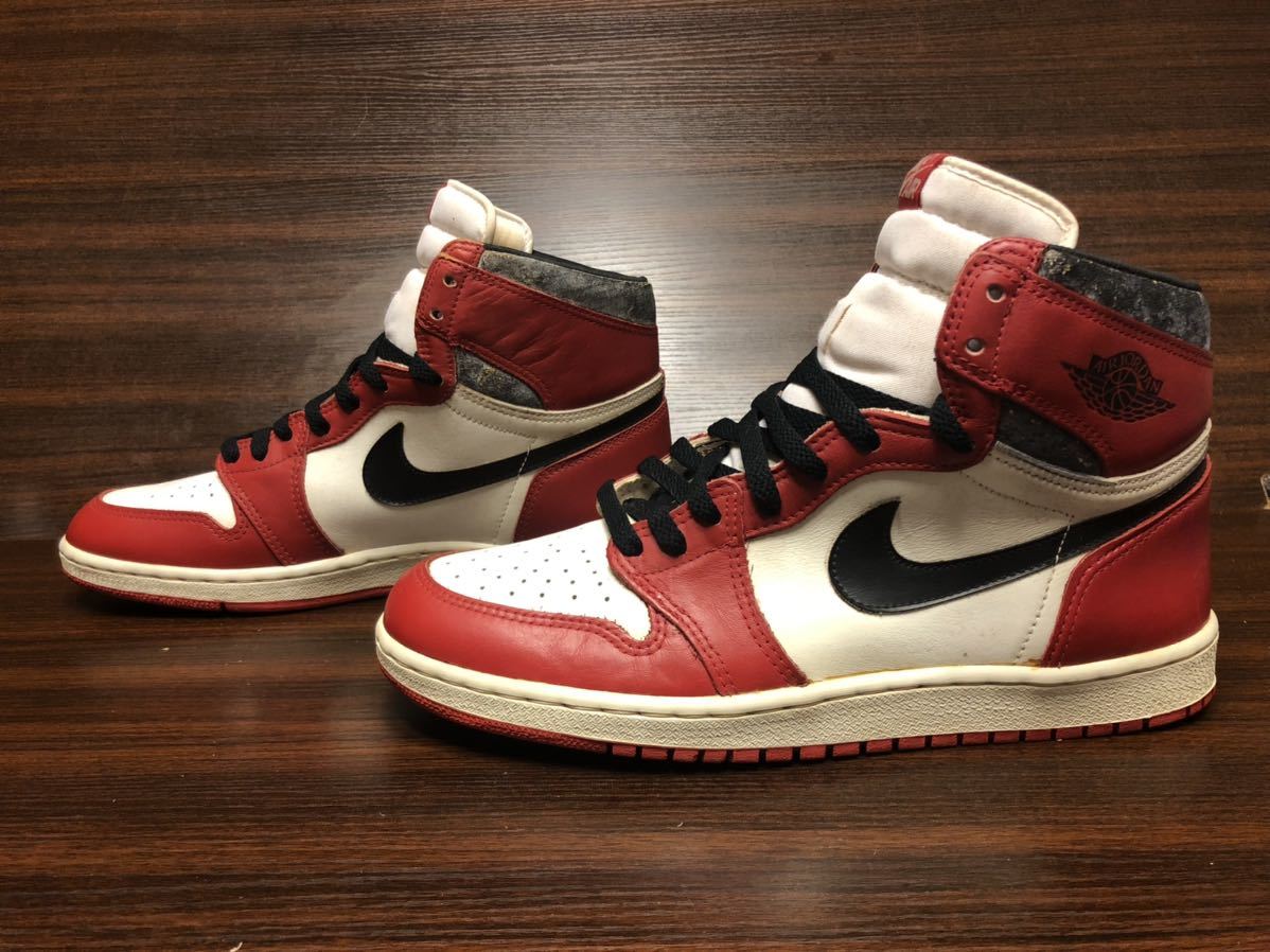 Dettagli dell'articolo 1985 オリジナル Nike Air Jordan 1 Chicago