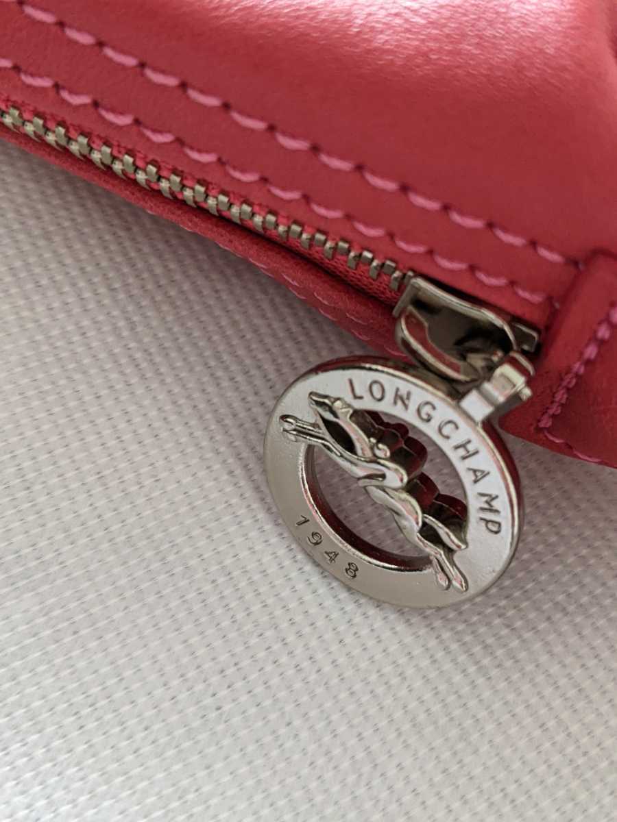 新品 LONGCHAMP LE PLIAGE CUIR M ハンドバッグ 未使用 ロンシャン ル プリアージュ キュイール ショルダーバッグ 