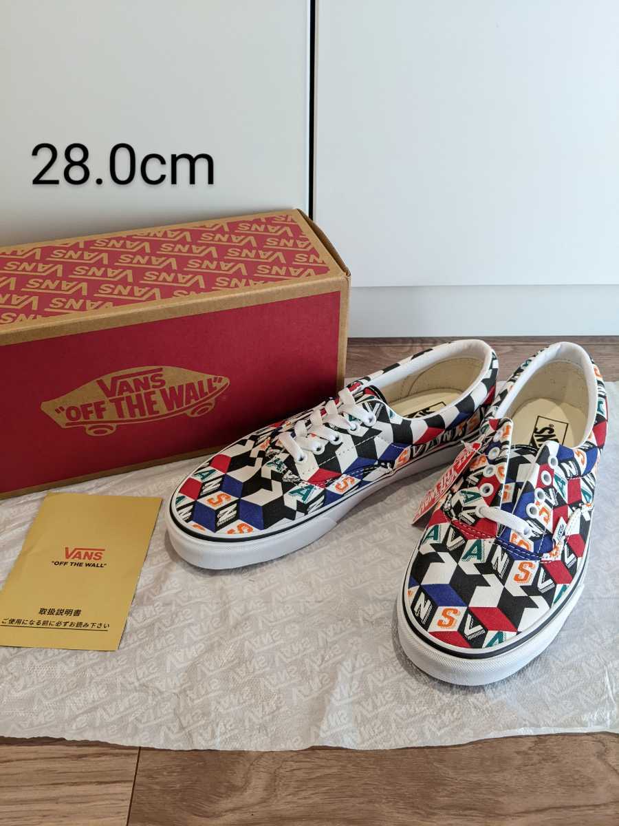 新品 US企画 VANS ERA ヴァンズ エラ 未使用 バンズ CUBE 靴 28cm スニーカー