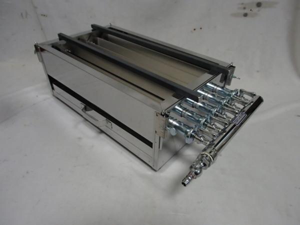 業務用焼鳥器 ガス式5本パイプ 【GB-5S】新品 日本製