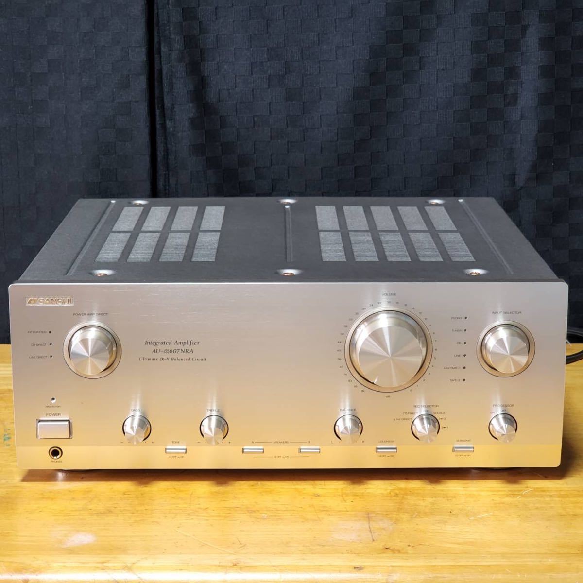 SANSUI パワーアンプAU-α607NRA bpbd.kendalkab.go.id