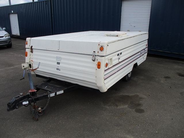 Jayco J ko806 Deluxe camping trailer folding trailer junk pickup limitation registration identification information notification paper equipped 