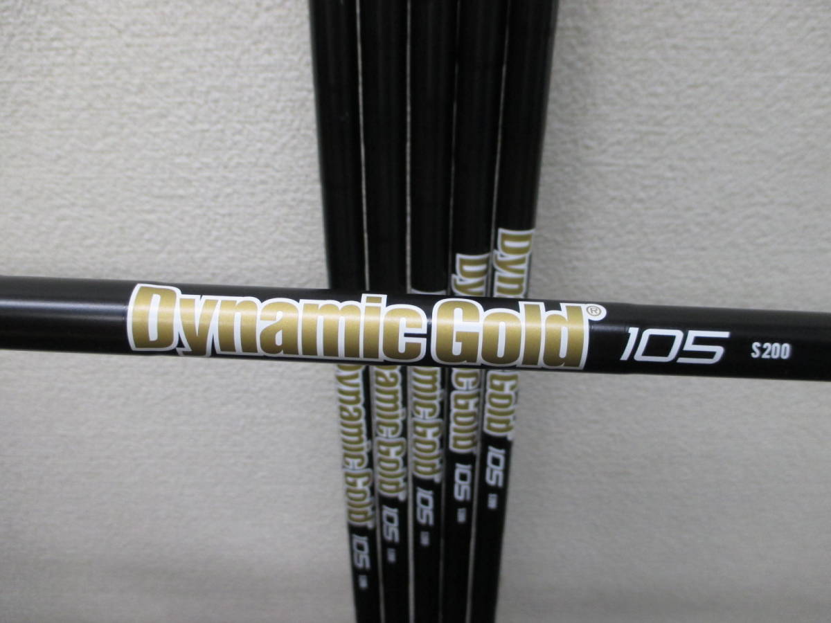 ○美品○ダイナミックゴールド105 S200 オニキスブラック○S○5I-PW○アイアン用シャフト○6本セット - makkahpharmacy.ae ○美品○ダイナミックゴールド105 S200 オニキスブラック○S○5I-PW○アイアン用シャフト○6本セット - makkahpharmacy.ae