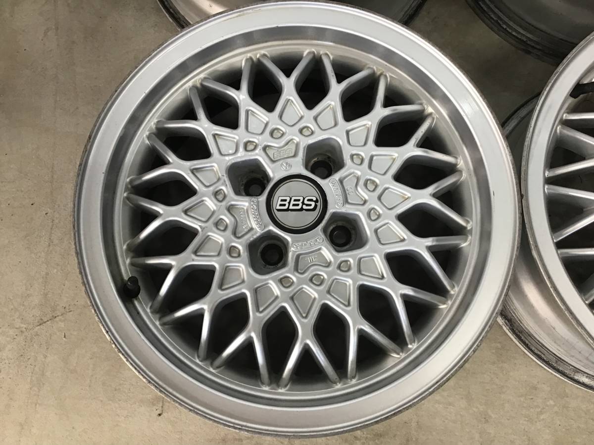 ◇M-21◇VW フォルクスワーゲン 純正ホイール BBS 15インチ 6J +35