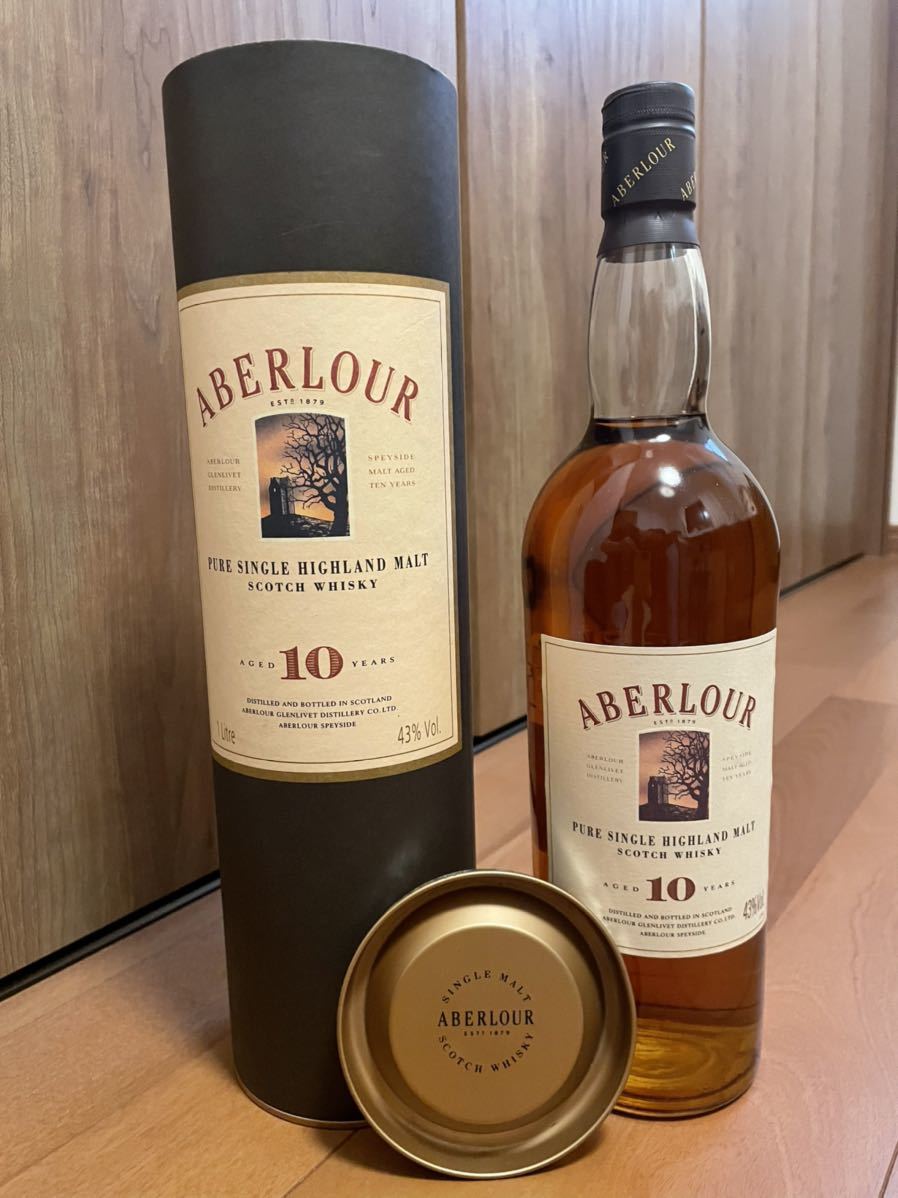 古酒◇未開栓 ABERLOUR アベラワー 10年 ピュア シングル ハイランド