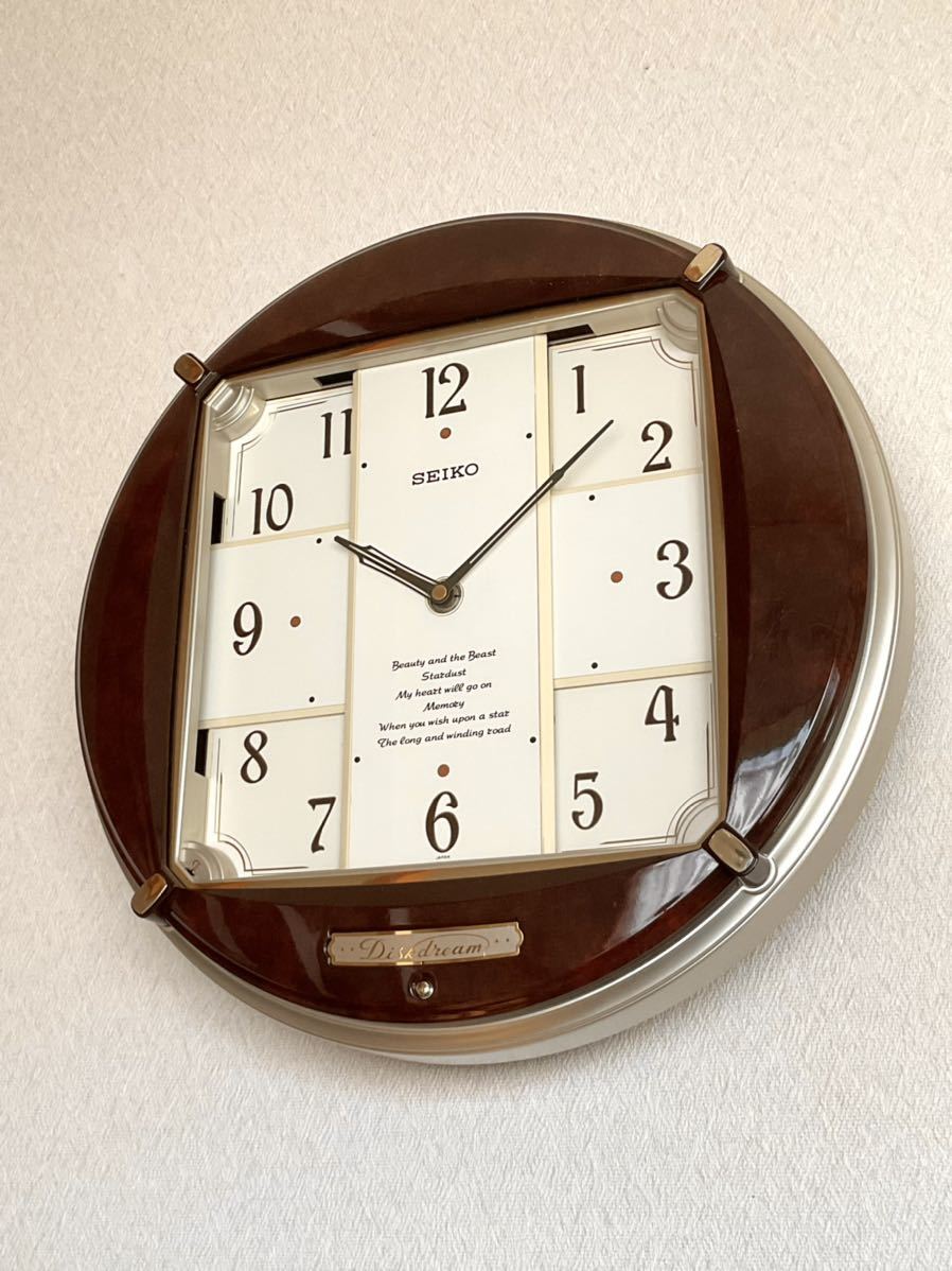 Yahoo!オークション - 完動品 SEIKO からくり時計 RE544B Yahoo!オークション - 完動品 SEIKO からくり時計 RE544B