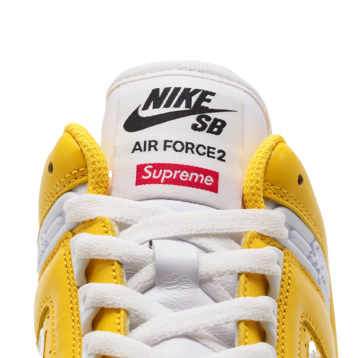 Supreme/Nike SB Air Force 2 黄色US 10 (28.0cm) シュプリーム/ナイキ エスビー エアー フォース ツー 2017FW_画像4
