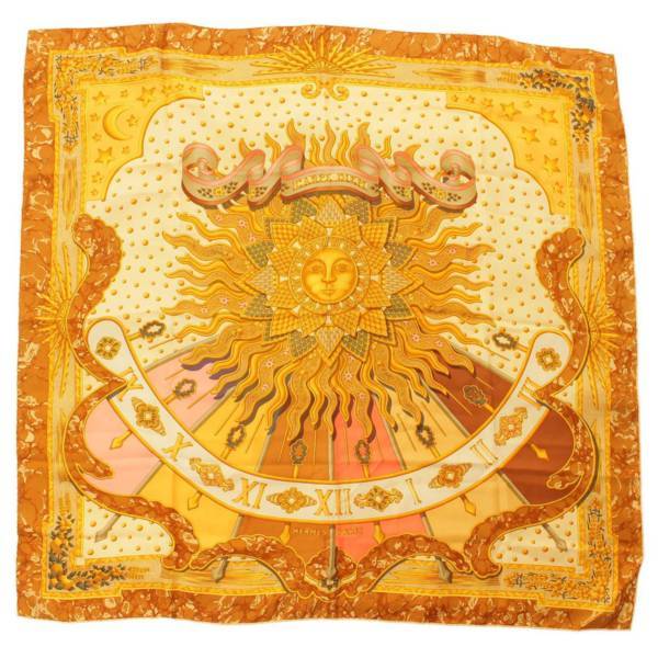 エルメス Hermes カレ90 シルクスカーフ CARPE DIEM 今日一日を楽しむ