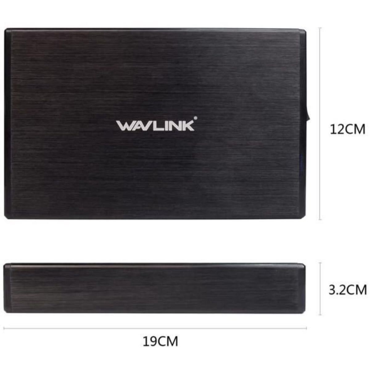 Wavlink USB3.0 3.5インチHDDケース SATA I/II/III HDD UASPサポート 10TB対応