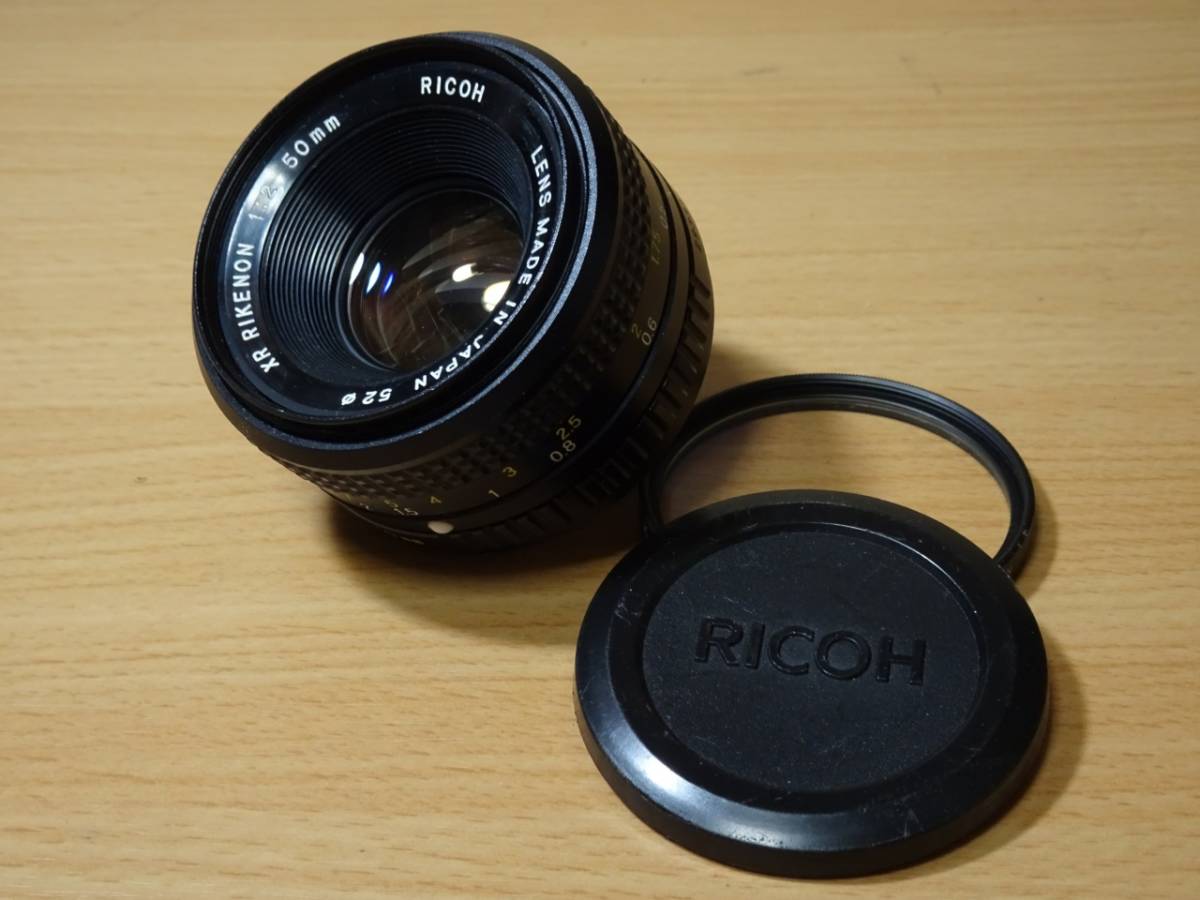 動作美品 RICOH XR RIKENON 50mm F2 L pentax