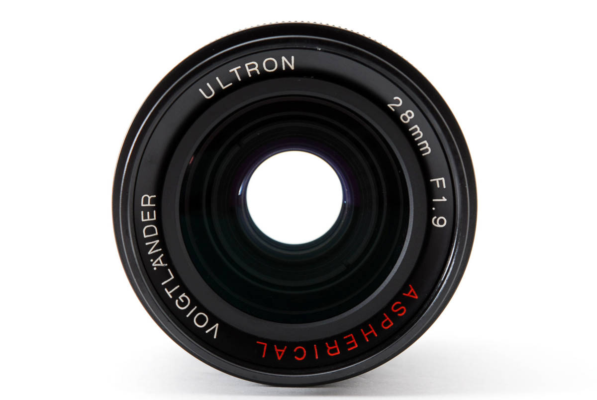 VOIGTLANDER フォクトレンダー ULTRON ウルトロン 28mm f1.9 Aspherical L39 +VMアダプター [並品] #973561_画像3