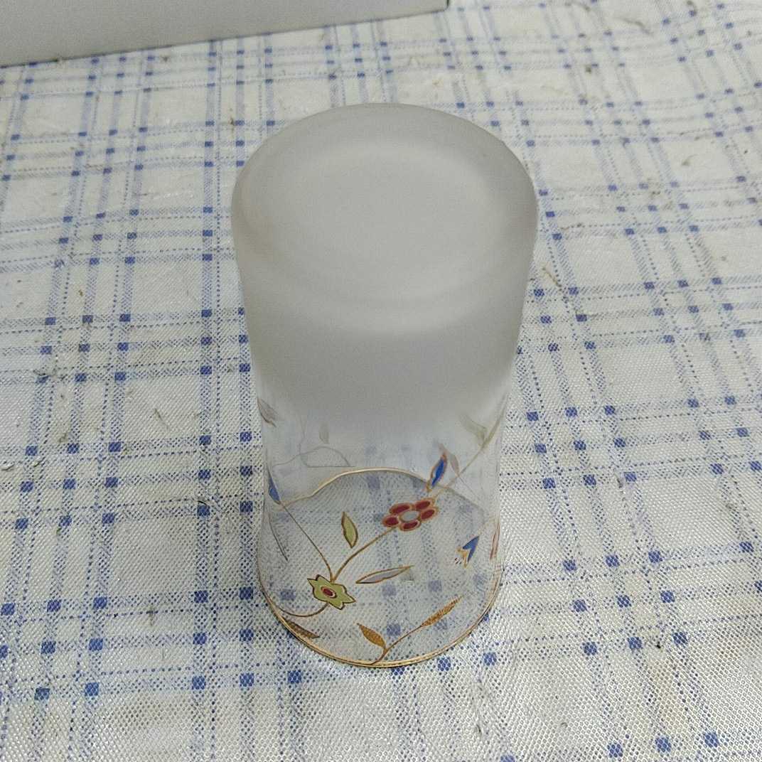 石塚硝子 一口グラス 5個 グラス ADERIA GLASS 未使用 長期保管品 花散里 送料無料