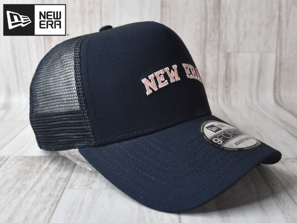 NEW ERA ニューエラ 9 FORTY（フリーサイズ) ニューエラロゴ メッシュ キャップ 帽子 CAP 未使用品 R487_画像5