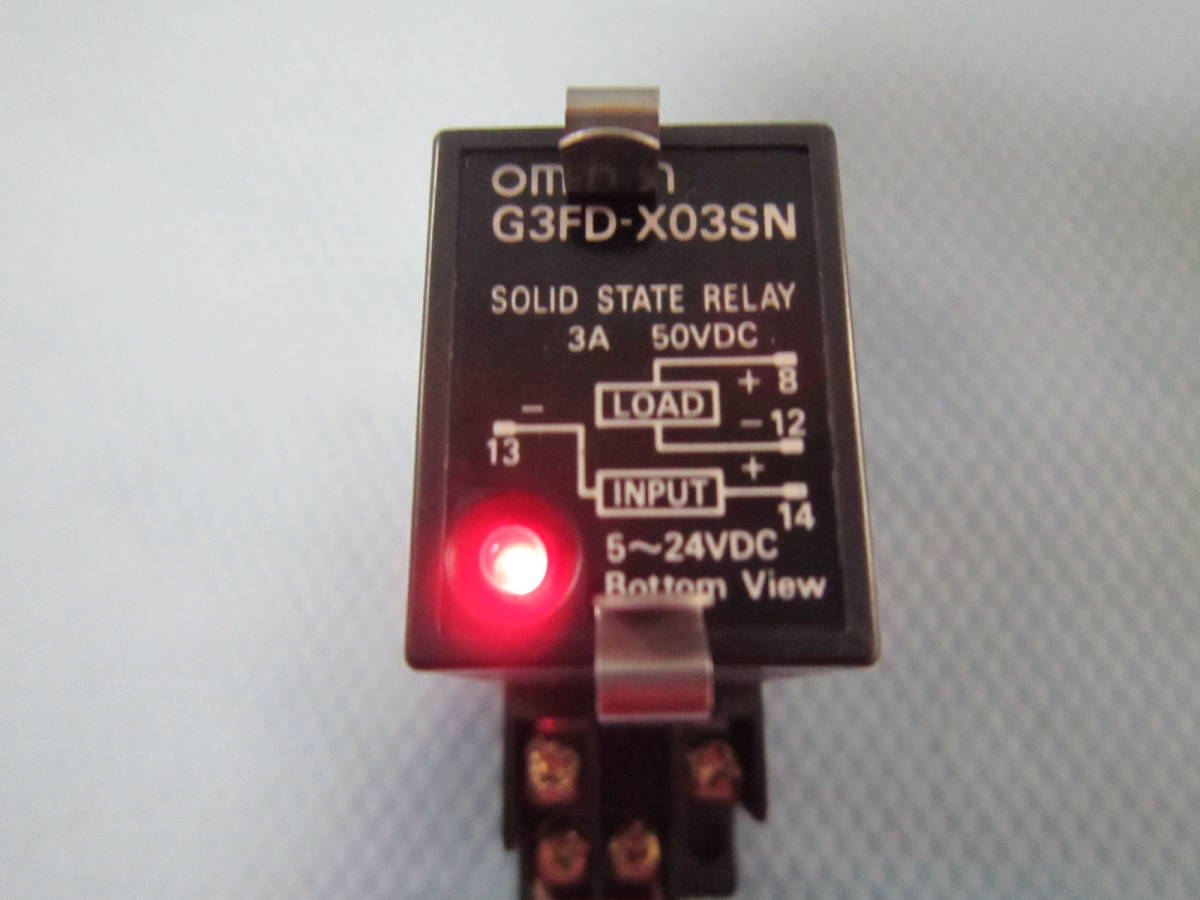 OMRON solid state * relay G3FD-X03SN DC5-24V*3 piece 