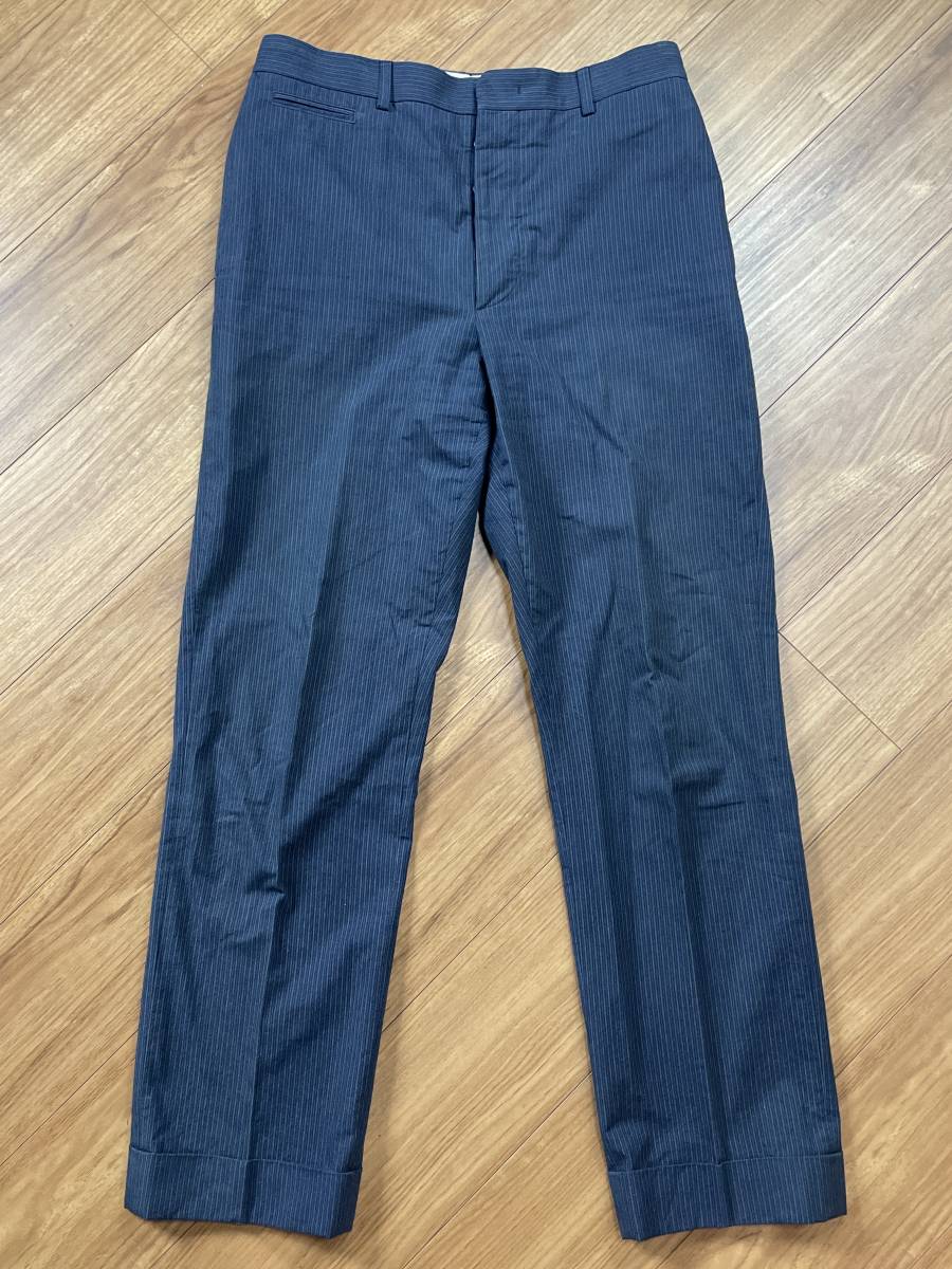 完成品 RL DOUBLE RRL イタリア製 ダブルアールエル 32 ストライプ パンツ トラウザーズ ボトムス 完成品 RL DOUBLE RRL イタリア製 ダブルアールエル 32 ストライプ パンツ トラウザーズ ボトムス