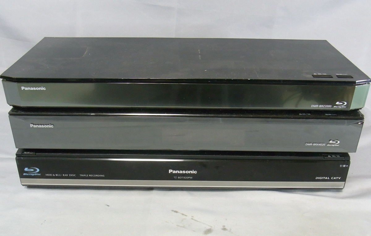 B29580 O-03043 Panasonic DMR-BRZ2000 / DMR-BRX4020 / TZ-BDT920PW