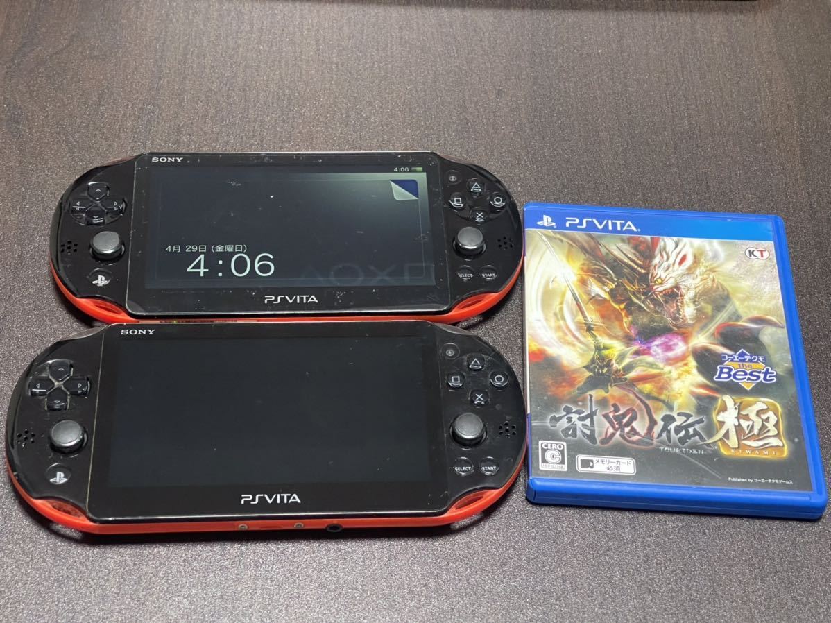 1円〜激安スタート SONY PS Vita PlayStation Vita PCH-2000 通電確認 