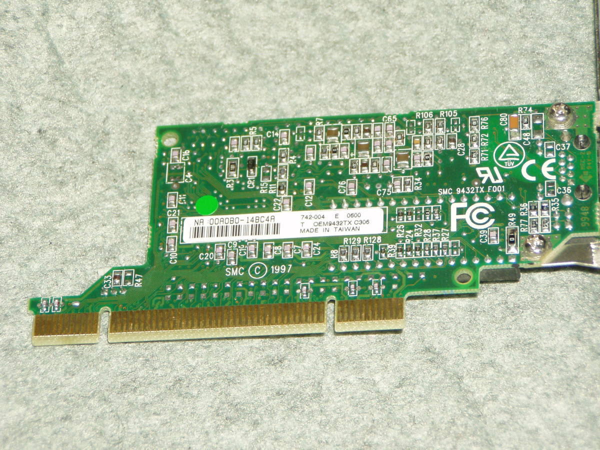 一応ジャンク・中古品★IO-DATA　ET/TX-PCI-TU★10/100 LANカード★LANポート★イーサーネット【送￥185_画像4