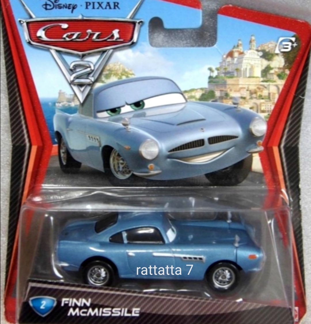 Mattel☆Disney-Pixar☆Cars 2☆Diecast☆Finn McMissile☆マテル社製☆カーズ☆ミニカー☆フィン・マックミサイル☆ディズニー☆ピクサー_画像8