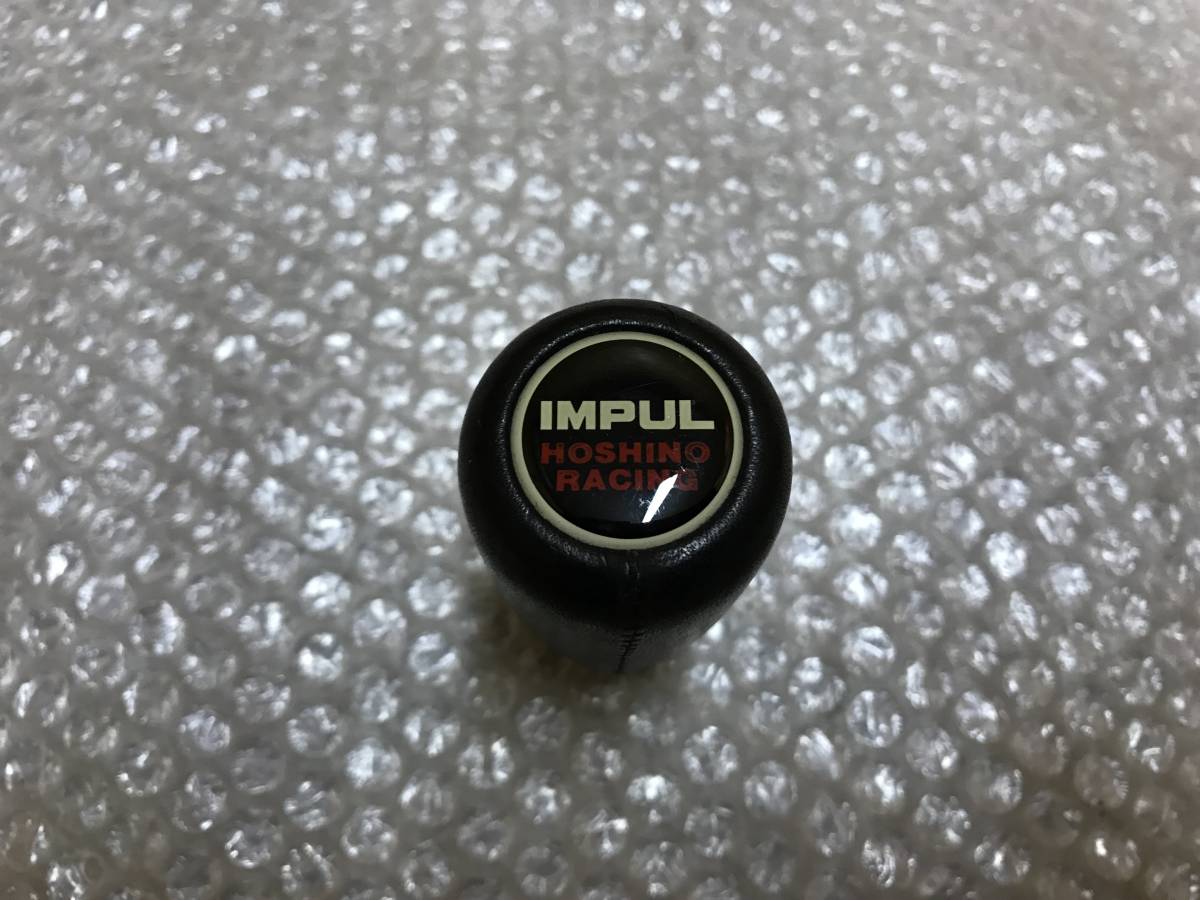 * подлинная вещь * NISSAN Nissan M8×1.25 IMPUL "Impul" кожа 5MT рукоятка трансмиссии 5 скорость MT Hakosuka Ken&Mary 510bruDATSUN старый машина Japan M8 1.25