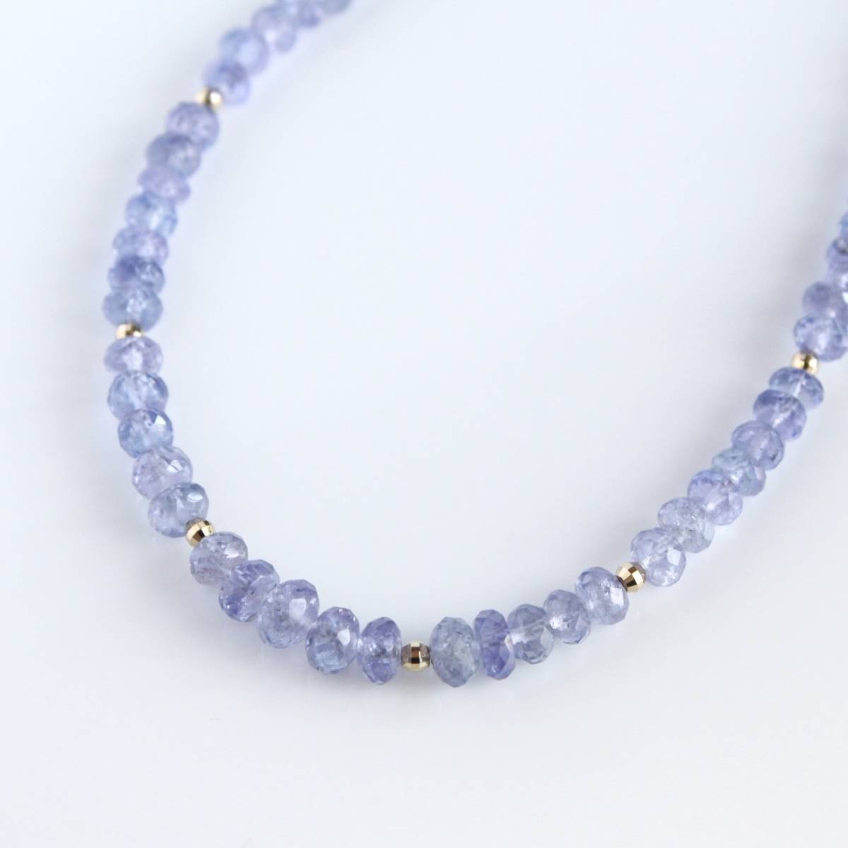 K18YG タンザナイト ネックレス gold tanzanite necklace_画像1