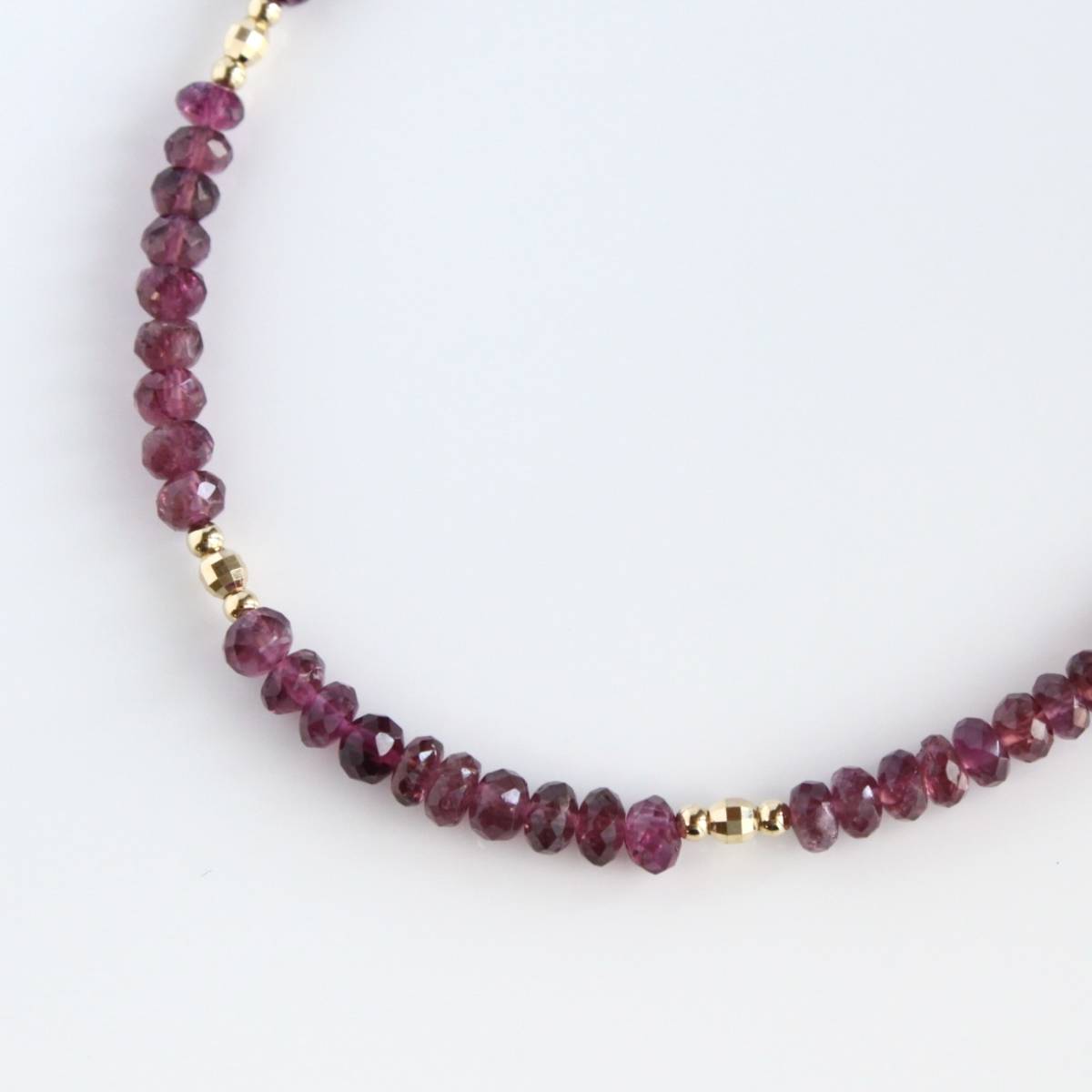 お気に入りの トルマリン K18YG ネックレス necklace tourmaline gold