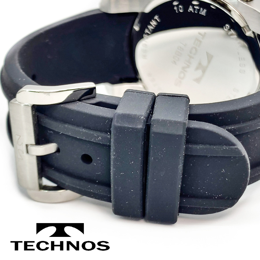 1円 正規品テクノスTECHNOSメンズ腕時計男性日本製クオーツ10気圧防水 