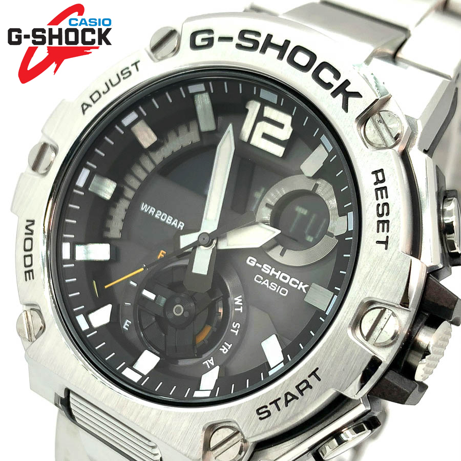 1円 正規品G-SHOCKソーラーG-STEELカシオGショックCASIO腕時計モバイル 