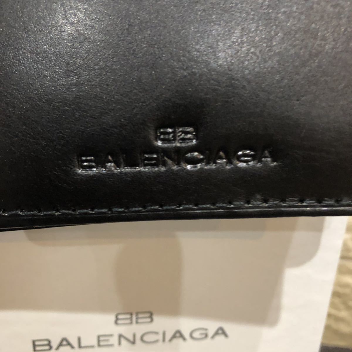 再値下げ 新品未使用 バレンシアガ 二つ折り財布 BALENCIAGA メンズ 2