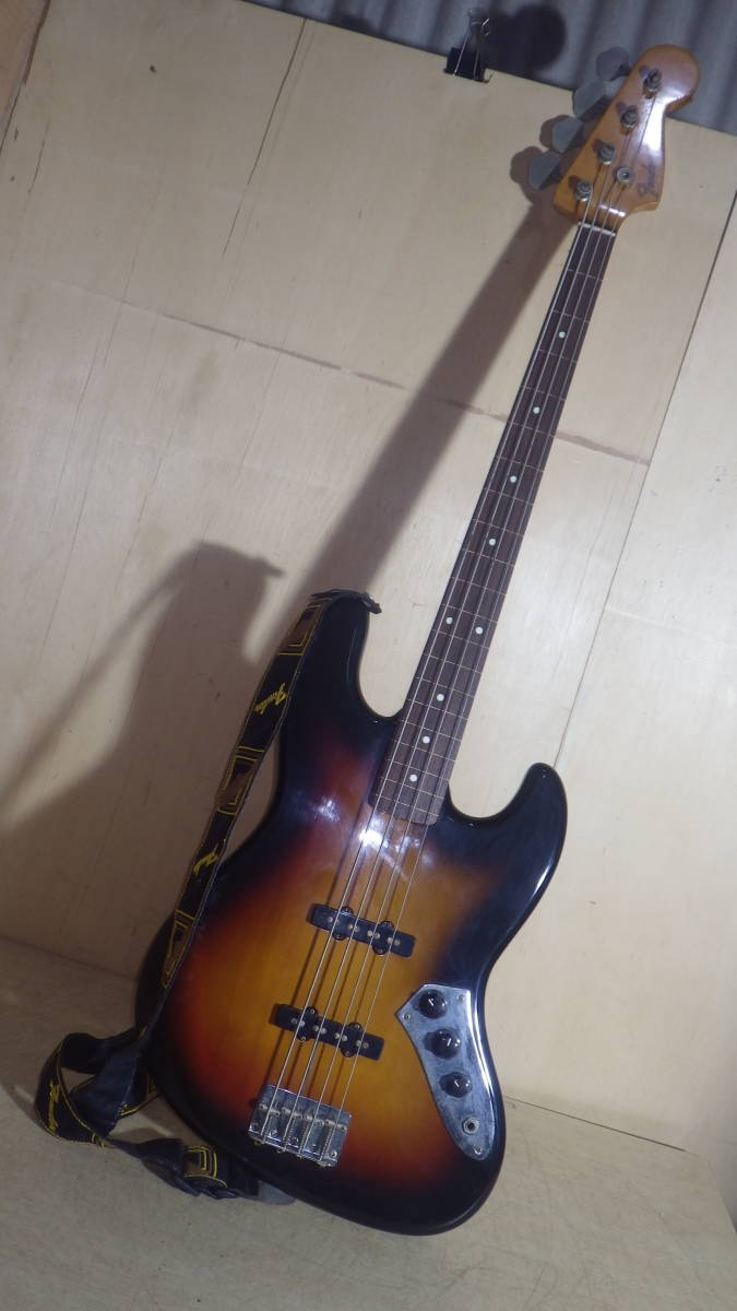 Fender/ fender electric bass JAZZ BASS TRADE MARK ELECTRIC BASS OFFSET Contour Body JAPAN