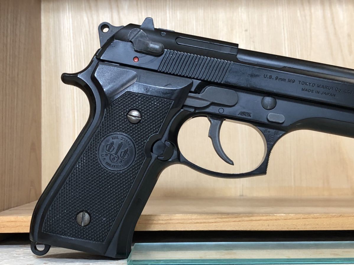 東京マルイ BERETTA M92F ミリタリーモデル ガスブローバック 作動未確認 マガジン欠品 ジャンク ベレッタ_画像5