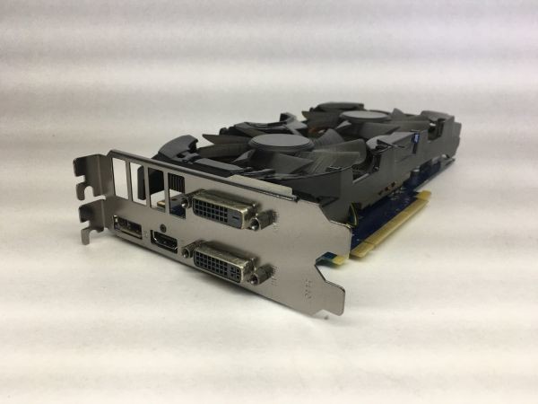 【中古/動作保証（DQ10ベンチ確認済）】(管：G270) NVIDIA GeForce GTX660/ GDDR5/ 2GB/ DVI×2/ HDMI/ DisplayPort_画像1