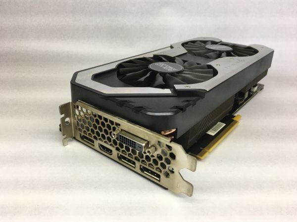 【中古/動作保証（DQ10ベンチ確認済）】(管：G277) Palit GeForce GTX1070 JETSTREAM / GDDR5/ 8GB/ DVI/ HDMI/ DisplayPort×3_画像1