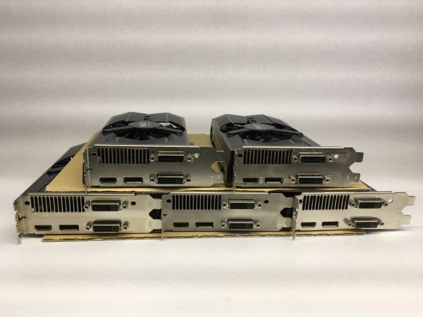 【中古/動作保証（DQ10ベンチ確認済）/5台まとめて】(管：G223) Palit NVIDIA GeForce GTX660/ GDDR5/ 2GB/ DVI×2/ HDMI/ DisplayPort_画像1