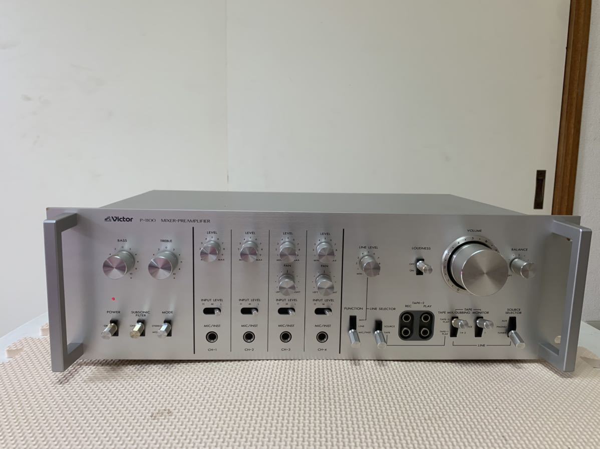 Yahoo!オークション - Victor ビクタープリアンプ P-1100 ジャンク Yahoo!オークション - Victor ビクタープリアンプ P-1100 ジャンク