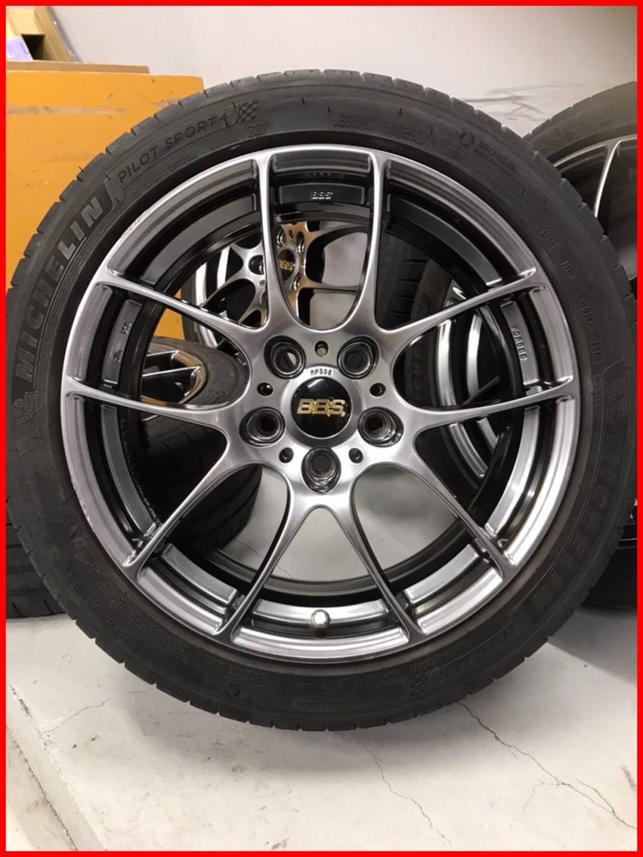 55%OFF!】 BBS RF506 PCD112 7.5J+50 4本セット ゴルフ A3など i9tmg