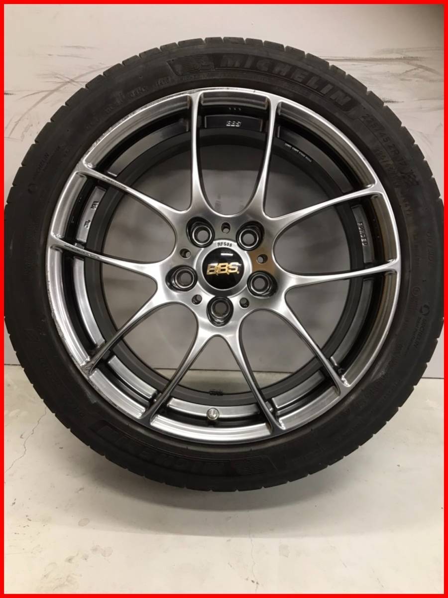 55%OFF!】 BBS RF506 PCD112 7.5J+50 4本セット ゴルフ A3など i9tmg