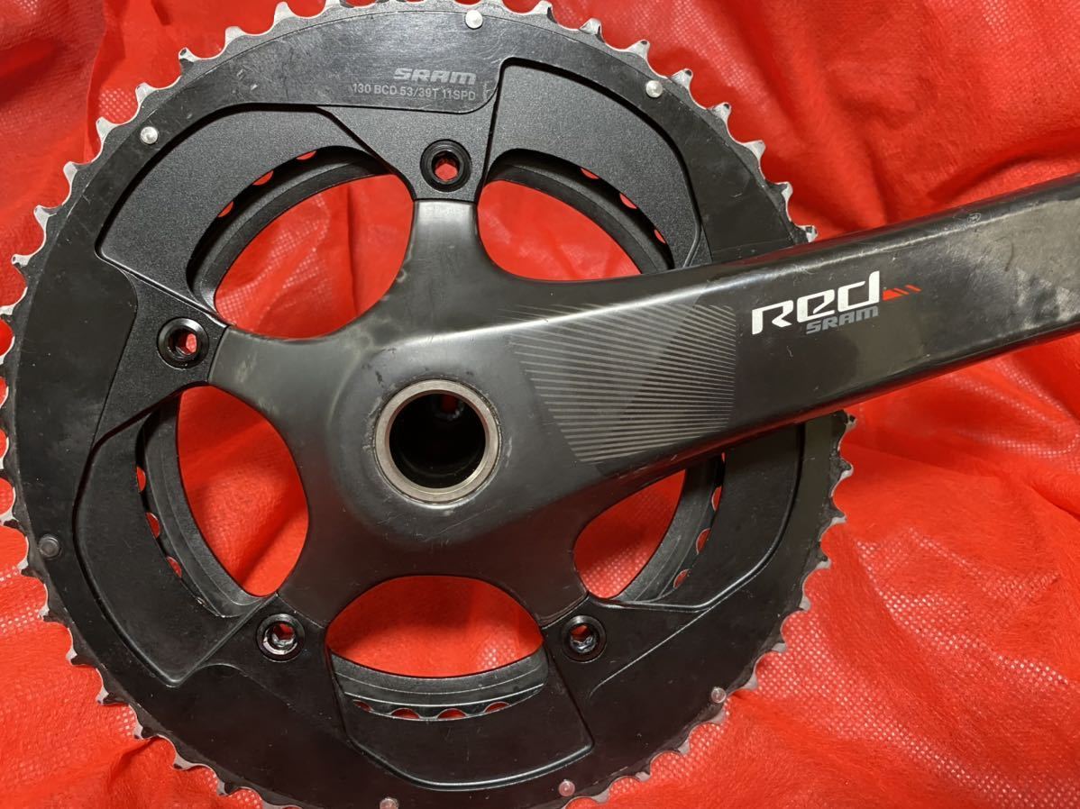 軽量 】スラム SRAM RED 22 GXP レッド e-tap カーボン クランク 軽量 】スラム SRAM RED 22 GXP レッド e-tap カーボン クランク