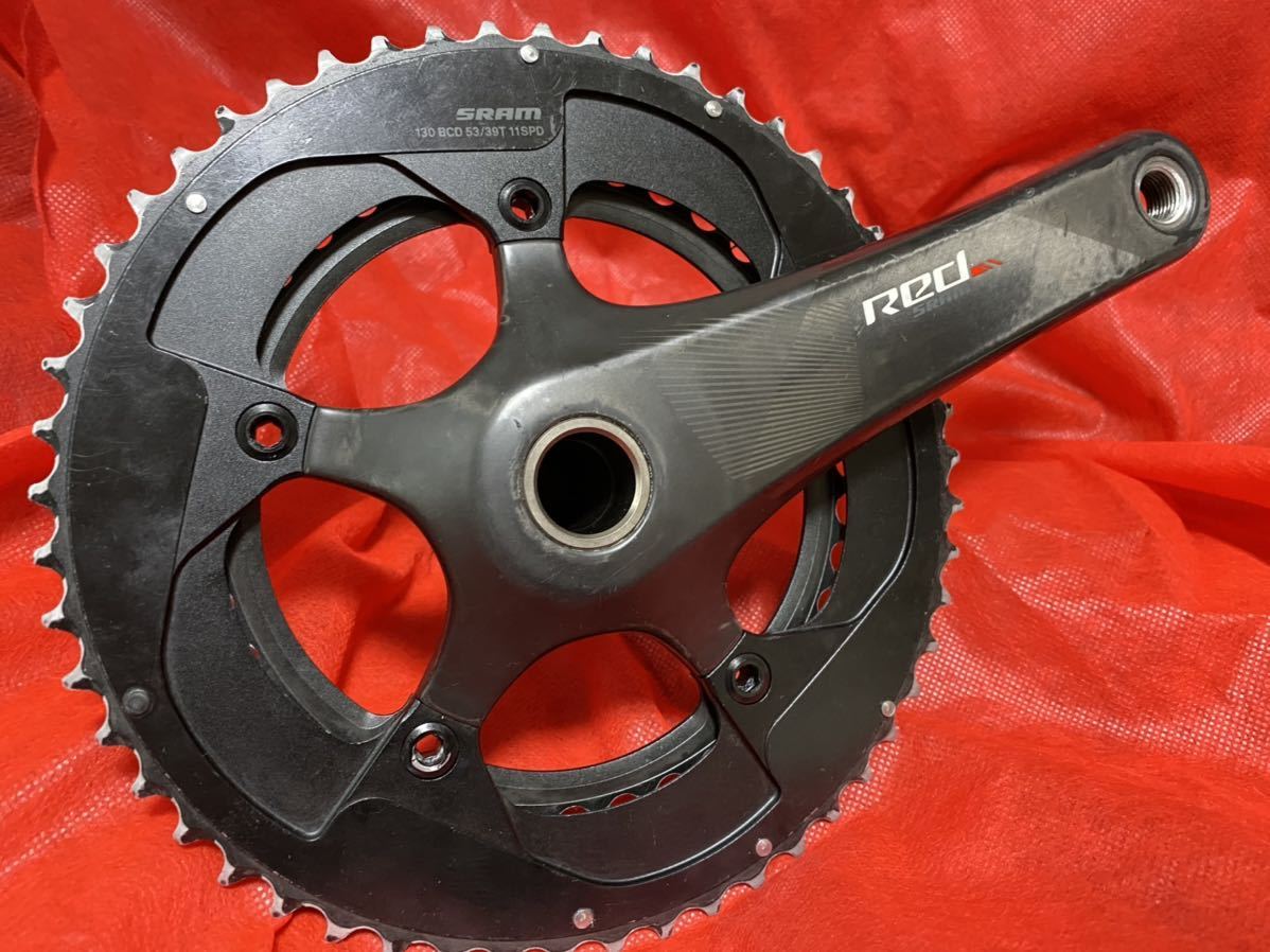 軽量 】スラム SRAM RED 22 GXP レッド e-tap カーボン クランク 軽量 】スラム SRAM RED 22 GXP レッド e-tap カーボン クランク