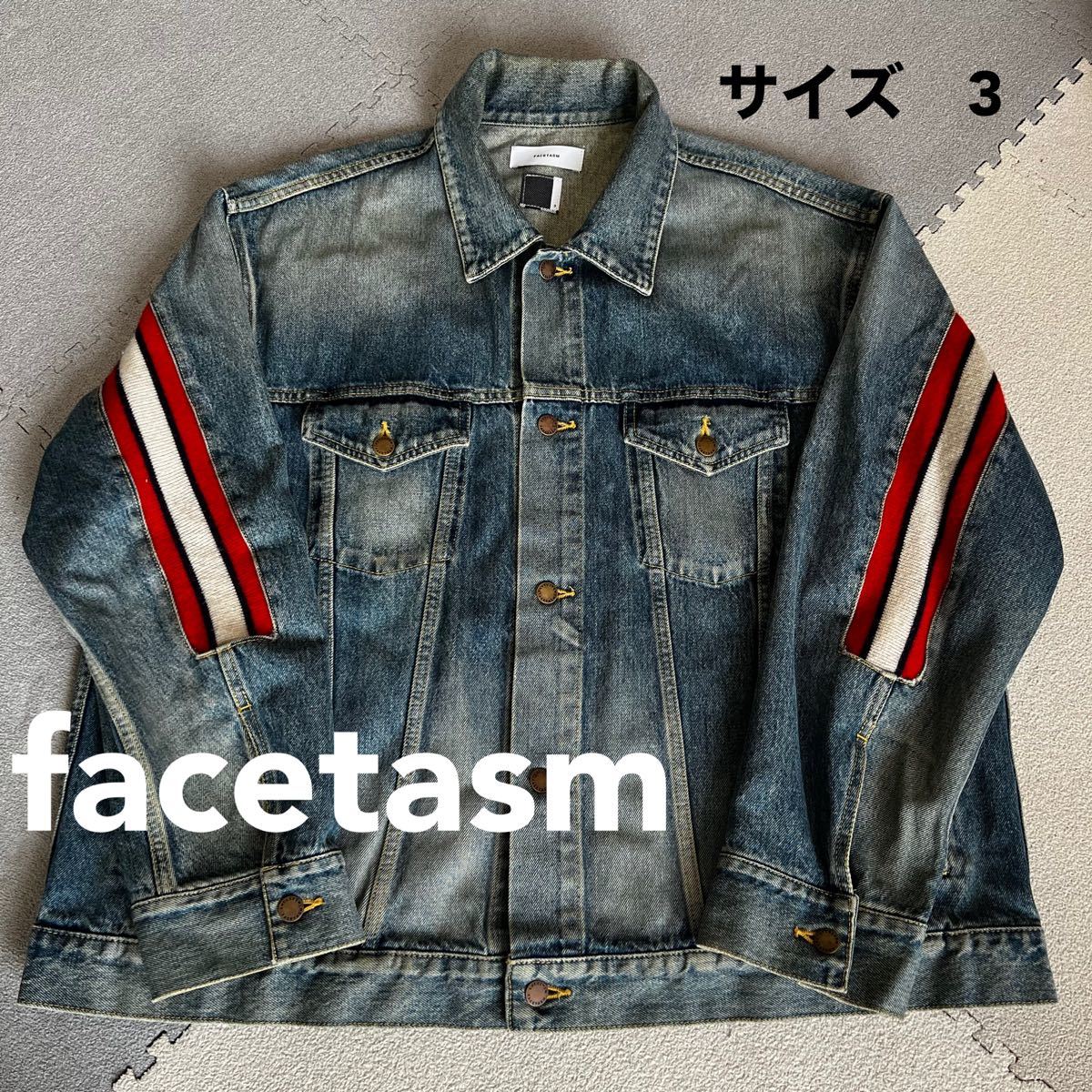 注文割引 【facetasm】 facetasm デニムジャケット サイズ3（Ｌ〜ＸL