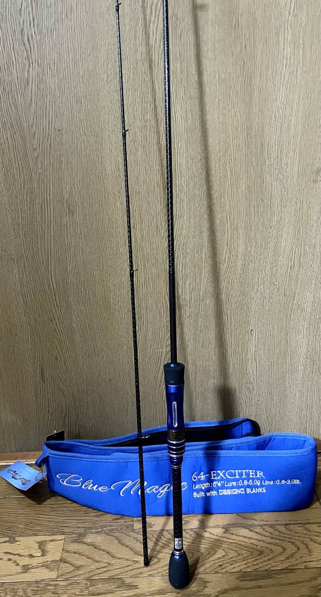 クリアブルー ブルーマジック64エキサイター 6.4ft アジング クリアブルー ブルーマジック64エキサイター 6.4ft アジング