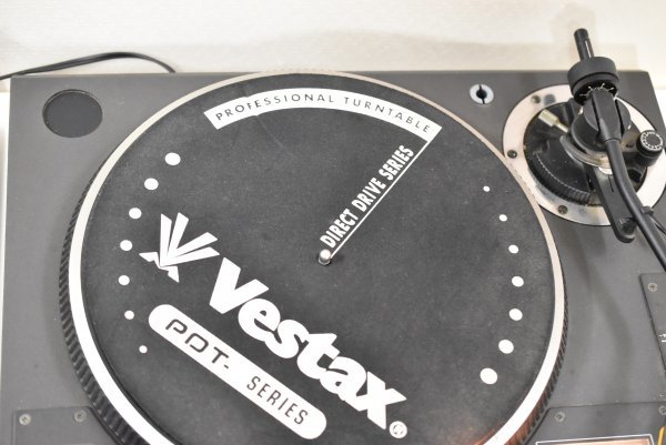 人気Vestax PDT-5000 ベスタクス ターンテーブル レコードプレーヤー 2台 まとめて ターンテーブル