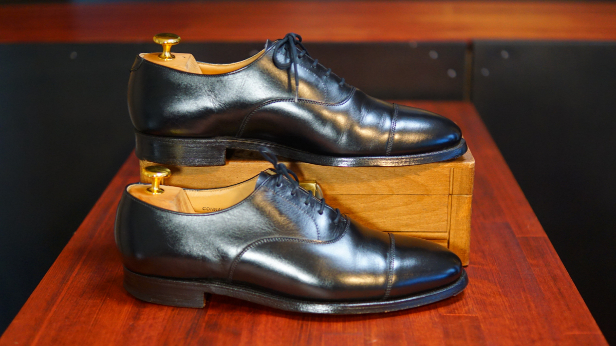 箱袋付き】クロケットジョーンズ◇Crockett&Jones◇CONNAUGHT◇6E◇24