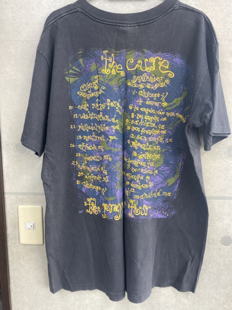 90'S 当時物　THE CURE Tシャツ　ヴィンテージ　XL 当時物　　バンドTシャツ　トラビススコット着用　キュア_画像2