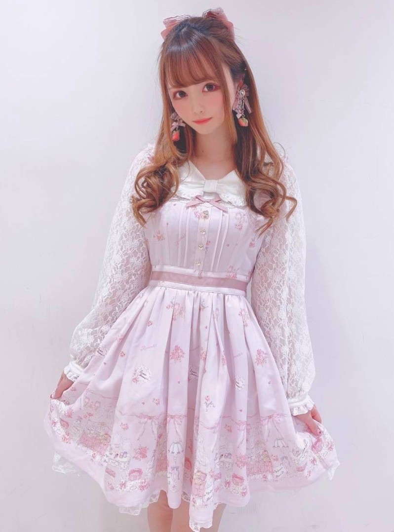 リズリサ My Secret Room柄ワンピース ピンク 新品|Yahoo リズリサ My Secret Room柄ワンピース ピンク 新品|Yahoo