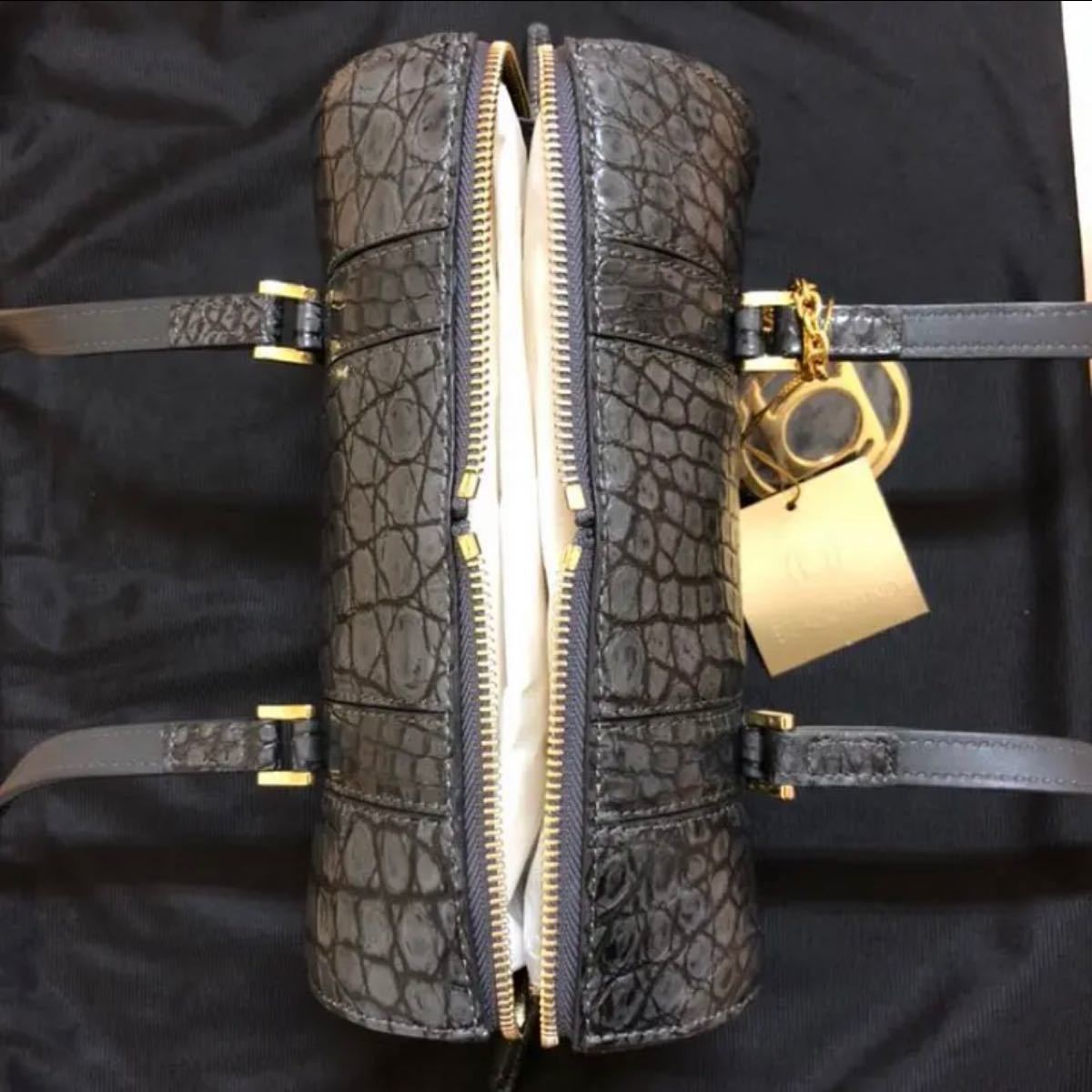BEAUGRAND ボーグラン アルカイッククロコ ハンドバッグ | noonanwaste.com