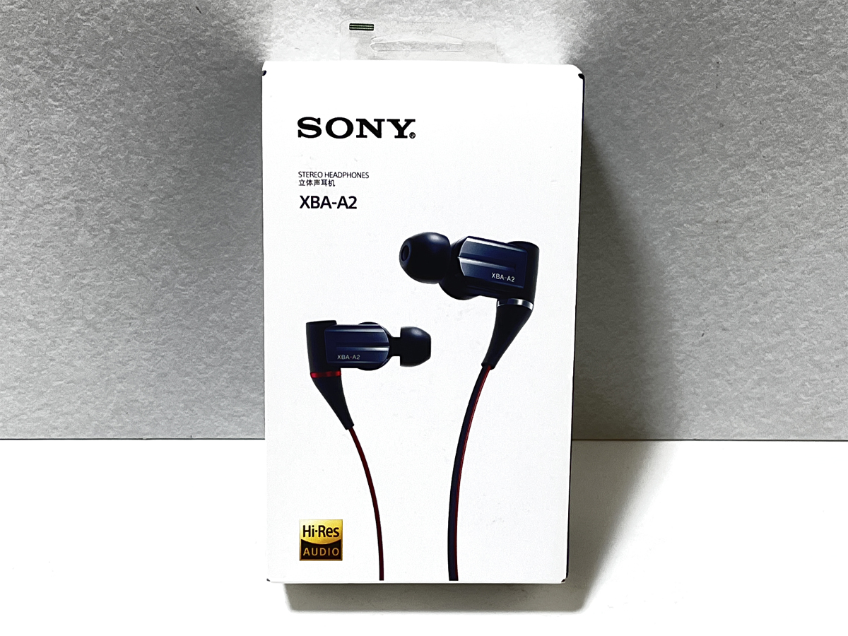 ☆未使用品☆ SONY ソニーXBA-A2 ハイレゾ音源対応カナル型イヤホン