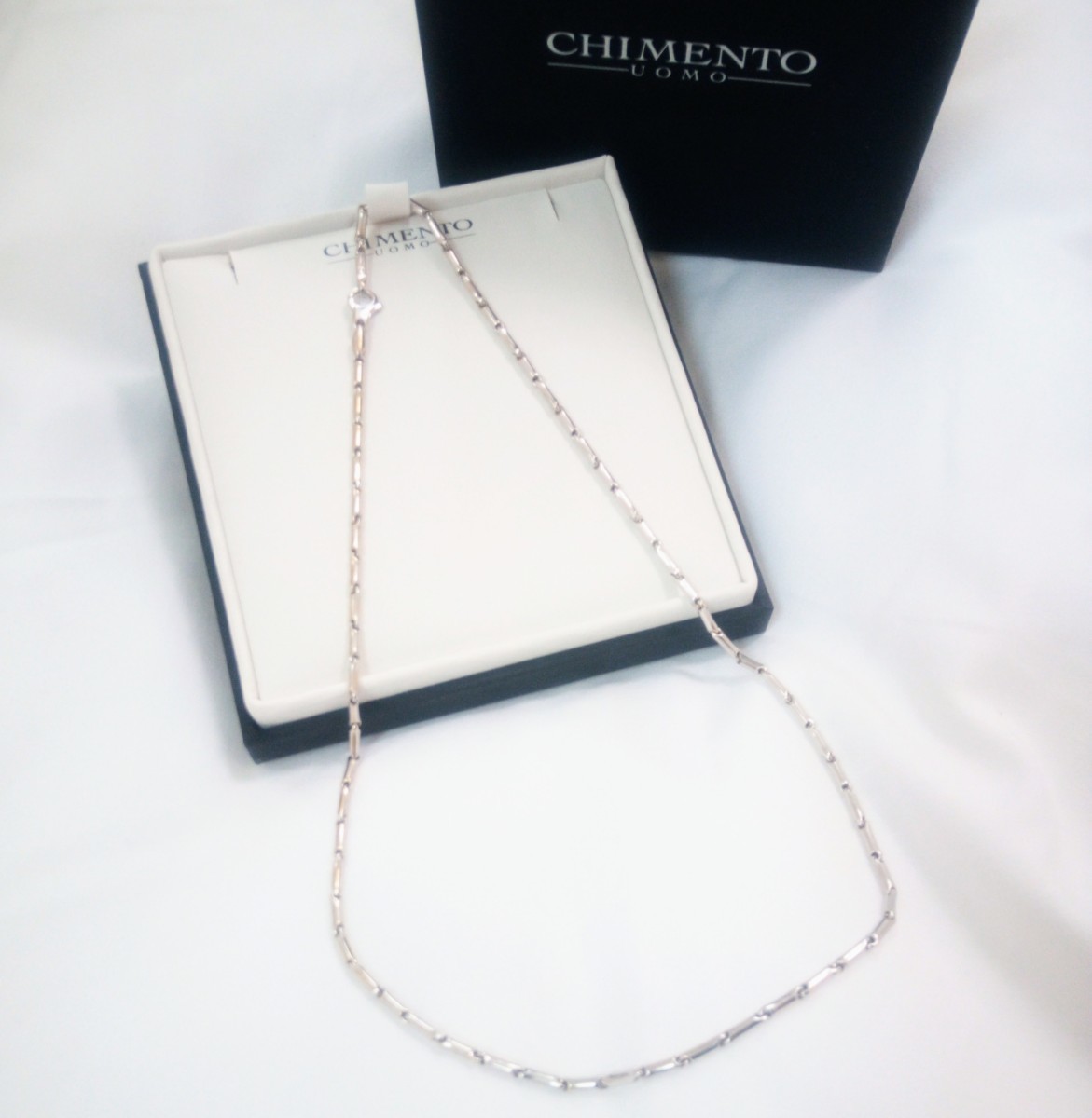 【美品】　CHIMENTO キメント ネックレス 750 K18WG