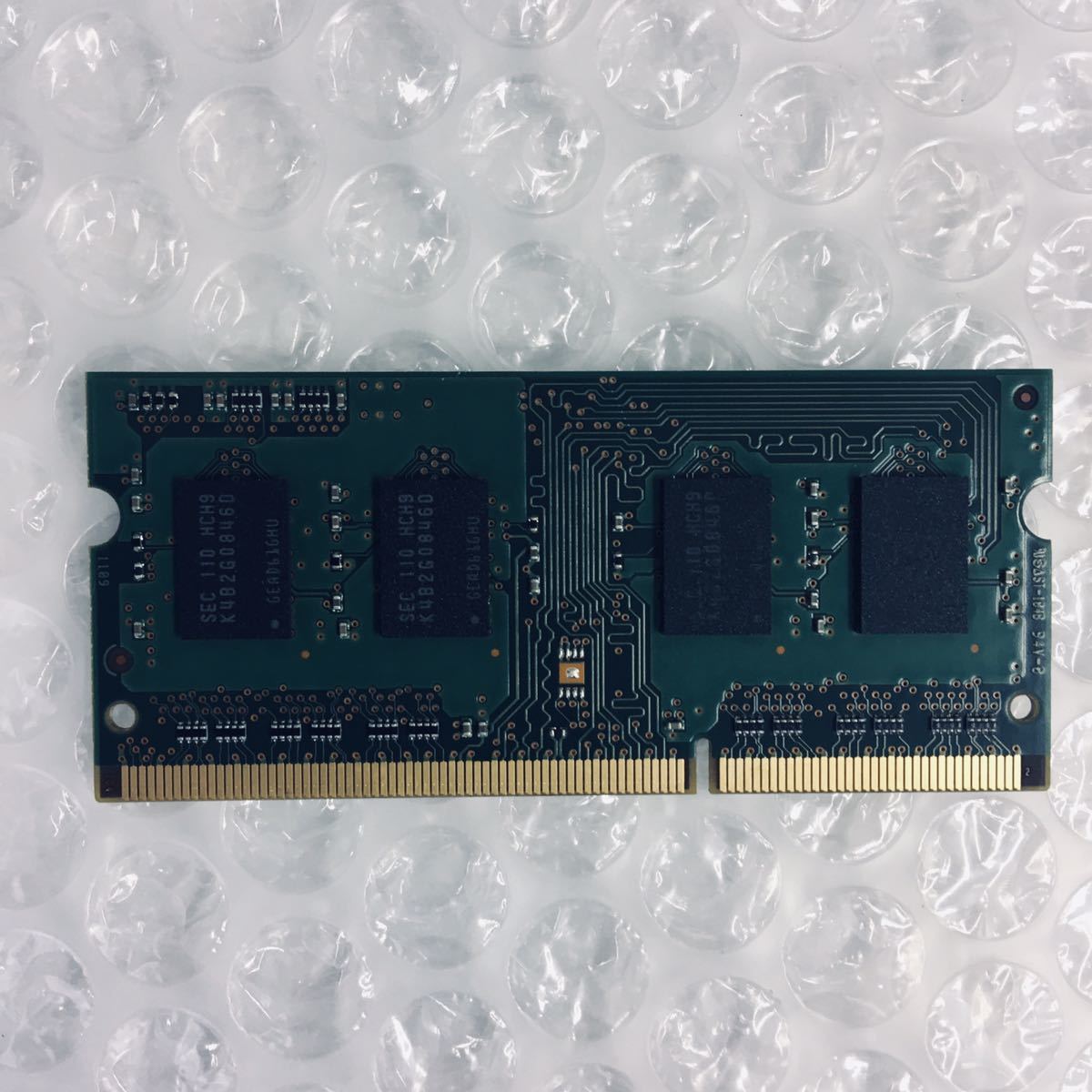 岐阜 即日発 送料120円～ ★ ノート用メモリ SAMSUNG 2GB×1枚 1Rx8 DDR3-1333 PC3-10600S-09-11-B2 M471B5773DH0-CH9 ★動作確認済 RD002_画像3