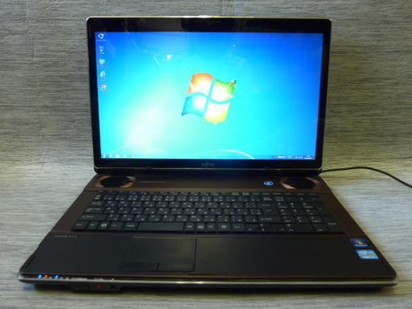 Windows 7,8,10,11 OS選択可 富士通 LIFEBOOK NH77/CD FMVN77CD/新品SSD240GB/Core i7-2630QM/メモリ4GB/17.3型/1920×1080/Blu-ray/1640_画像1